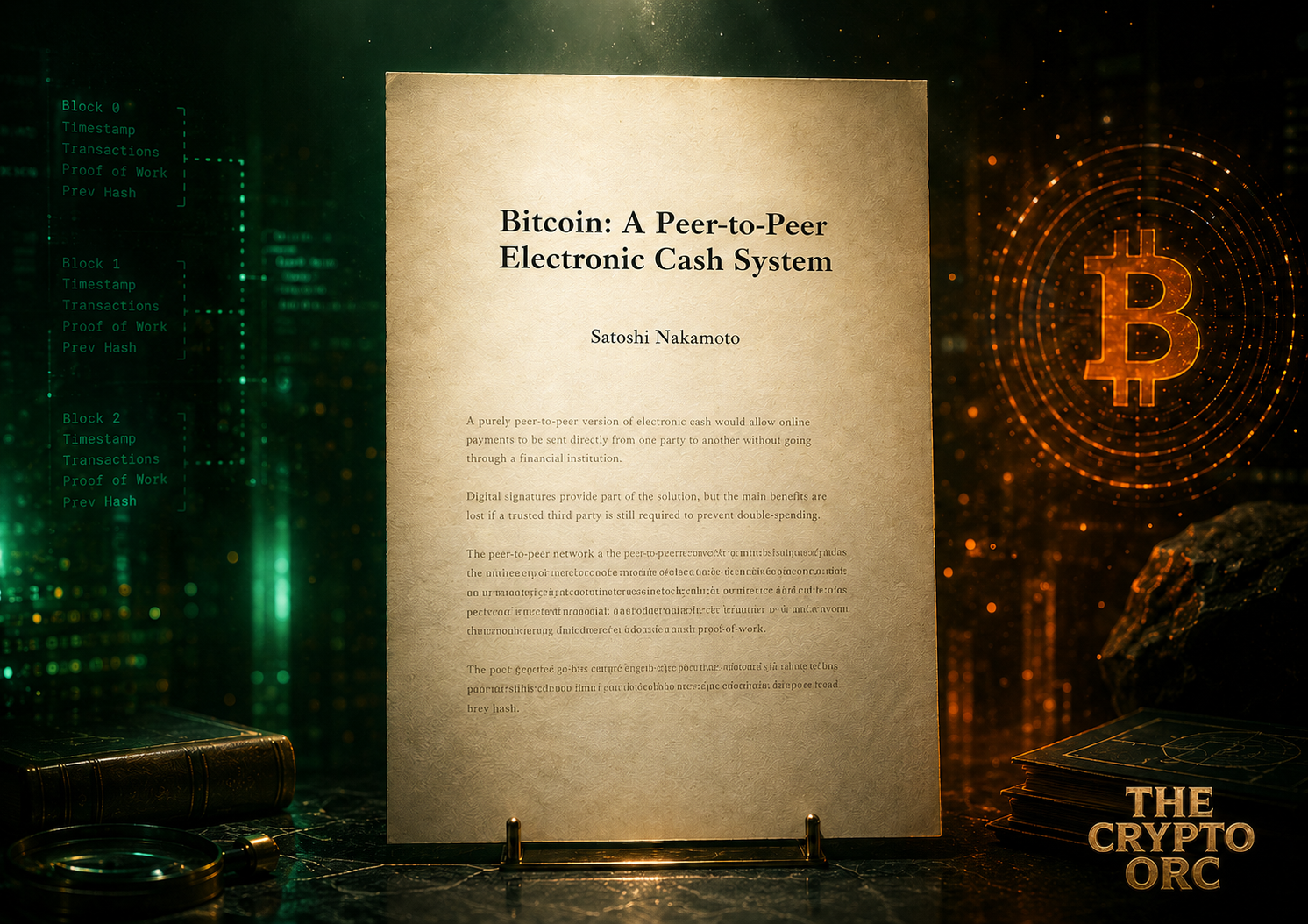 Il Whitepaper di Bitcoin: il documento da cui nasce una nuova idea di denaro