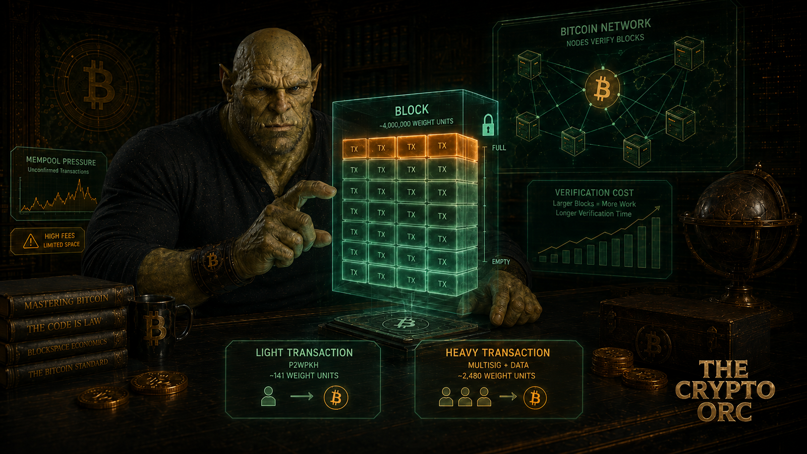 Block size e block weight Bitcoin: perché lo spazio nei blocchi è limitato