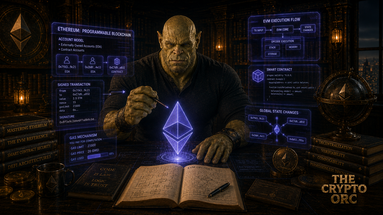 Dentro Ethereum: account, transazioni, gas, EVM e smart contract