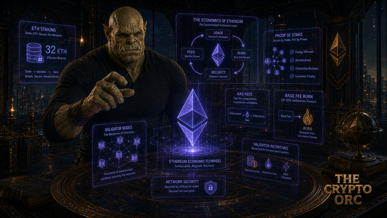 ETH, gas, staking e Proof-of-Stake: il motore economico di Ethereum
